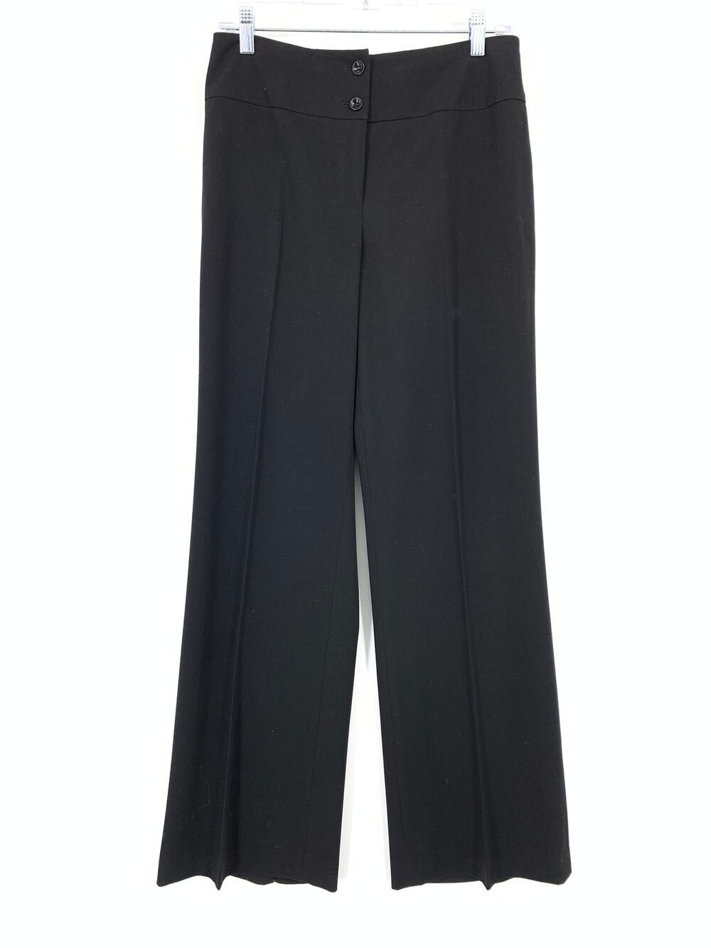 Evan Picone Essentials Trouser Dress Pants Womens Size 6 Stretch Black